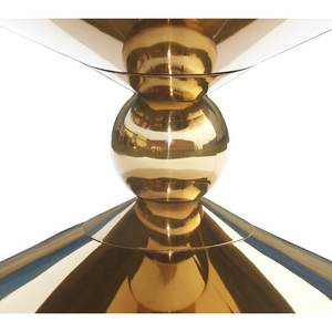 Mesa de Centro Moderna de Aluminio Metálico Urbano con Estructura Premium y Aspecto Sofisticado para Espacios de Hogar y Oficina - Product Image 3