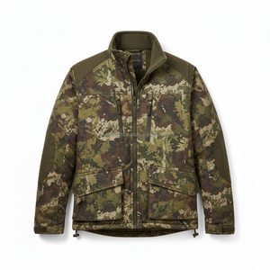 STYLIRO SPORTS Custom Logo Unisex Outdoor <b>Camo</b> Soft Shell <b>Jacket</b> Waterproof Windproof Flame-Retardant Multi-Pocket Hunting - Product Image 5