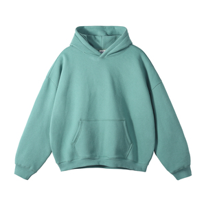 Streetwear à logo personnalisé Sweat à capuche de haute qualité pour hommes en coton et polyester grande taille - Product Image 5