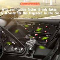 Diffuseur d'arômes en gel pour porte-gobelet de voiture TAYYI, parfum naturel en plastique, élimination des odeurs, parfum longue durée, rafraîchisseur d'air pour voiture