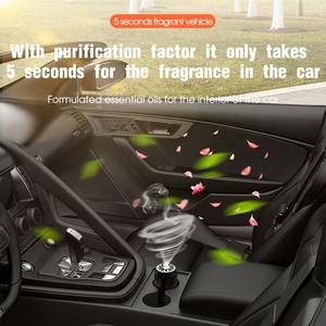 TAYYI <b>Car</b> Aromatherapy <b>Diffuser</b> Solar Powered ABS Material Natural <b>Fragrance</b> Odor Removal In <b>Car</b> Use - Product Image 3