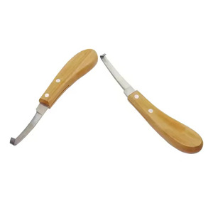 Juego de cuchillos para pezuñas hechos de acero inoxidable de alta calidad, cuchillo de doble filo para pezuñas de caballo, instrumentos veterinarios, juego de cuchillos para caballos - Product Image 4