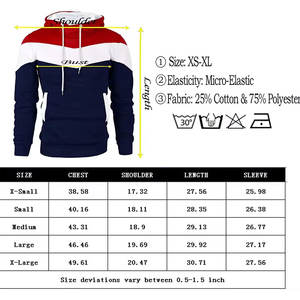 Custom Logo 100% Cotton Plus Size Pullover Blank Plain Unisex Men Tracksuit Joggers Bulk Hoodies. - Product Image 6