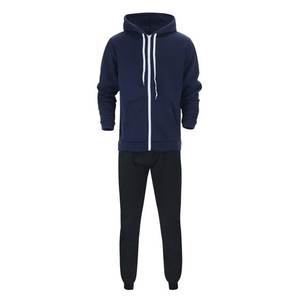 Personnalisez votre logo, sweats à capuche et pantalons deux pièces pour hommes et femmes, vêtements de sport décontractés mode printemps et automne, couple - Product Image 5