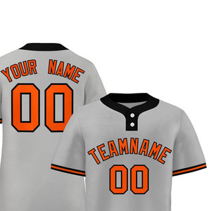 Maillots de baseball respirants 100 % polyester fabriqués en usine avec logo personnalisé, couleurs et tailles – Fabriqués au Pakistan - Product Image 4