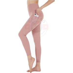 Women's Gym <b>Leggings</b> Custom New Fabric Women High Waist Yoga <b>Leggings</b> - Product Image 2