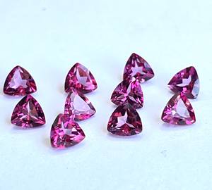 บุษราคัมสีชมพูธรรมชาติล้านล้านเหลี่ยม3มม. คุณภาพดี-สีชมพูบุษราคัมล้านล้านเหลี่ยมเพชรพลอย - Product Image 2