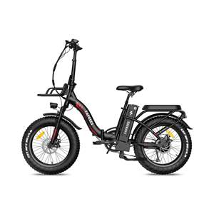 Fafrees F20 Max <b>Electric</b> <b>Folding</b> <b>Bike</b> Integrated 7-Speed Lithium Battery Aluminum Alloy Frame Adjustable Seat Handlebar Folded - Product Image 6