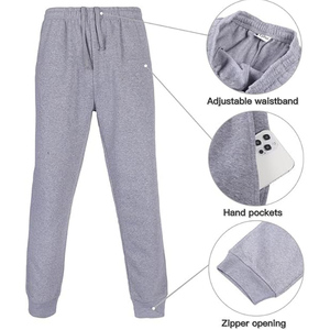 ชุดวอร์มแฟชั่นสำหรับผู้ชายชุดวิ่ง2ชิ้นแบบลำลองแขนสั้น/ยาวระบายอากาศได้ชุดวอร์มสีพื้น - Product Image 4