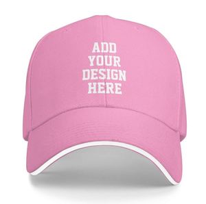 Las últimas gorras de béisbol personalizables con logotipo bordado 100% algodón ajuste ajustable Ideal para uniformes de equipo y eventos corporativos - Product Image 1