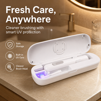 Nouvelle Arrivée 2026 : Boîte Stérilisatrice Portable UVC UV pour Brosses à Dents Électriques et Supports de Brosses à Dents – Hygiène Buccale
