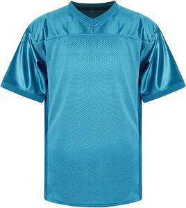 Camiseta Deportiva de Manga Corta para Hombre, Estilo Fútbol Americano, Malla Transpirable, Ligera, para Entrenamiento, Multicolor - Product Image 5