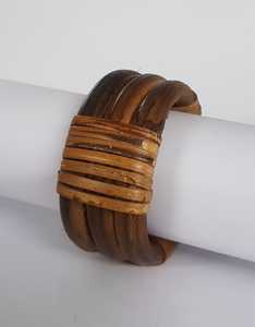 Anneau de serviette en herbe naturelle fait à la main, décoration de mariage, décoration de la maison, porte-vaisselle en rotin tissé écologique, vente en gros, designs Prisma modernes - Product Image 5