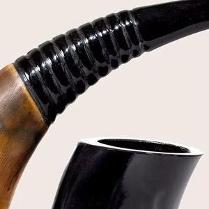 Alta calidad hecha a mano respetuosa con el medio ambiente amor religioso Animal vikingo Medieval beber cuerno 100% cuerno Natural DE LA India - Product Image 5