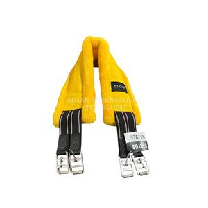 Circunferencia de visón de caballo suave de primera calidad, circunferencia forrada de piel sintética cómoda para caballos sensibles con hebillas fuertes - Product Image 1