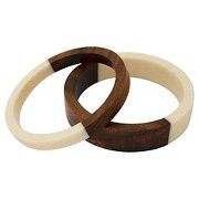 Brazaletes de pulsera de madera sin terminar ecológicos de madera de pino natural a bajo precio en la India - Product Image 3