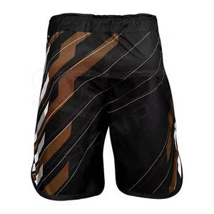 Short de boxe à impression personnalisée Short MMA Short de combat de boxe Vêtements de sport pour hommes 100% polyester durable - Product Image 2