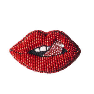 Broches de alambre de lingotes de nuevo diseño de la mejor calidad, broches de cuentas al por mayor a bajo precio, hermoso broche de labios a la moda #00722595765 - Product Image 1