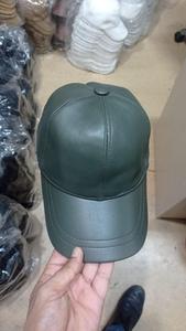 Alla moda berretto da Baseball in pelle a 5 pannelli con Design a quadri ricamati a mano cappello sportivo all'aperto di alta qualità uso all'ingrosso - Product Image 5