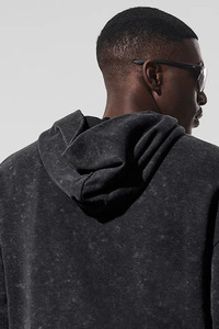 เสื้อฮู้ดผู้ชายผ้าฝ้ายแบบมีฮู้ดขนาดใหญ่พิเศษใส่ได้ทั้งชายและหญิงเสื้อฮู้ดผ้าลินินแนววินเทจไซส์ใหญ่พิเศษโลโก้ออกแบบได้ตามต้องการสำหรับฤดูหนาว - Product Image 5