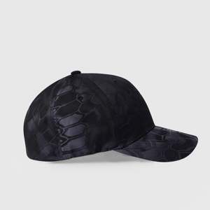Casquette tactique GA respirante, design noir - Product Image 2