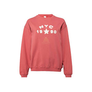 Sudadera de Manga Larga Holgada de Algodón/Felpa con Cuello Redondo y Parches Bordados Personalizados para Mujer, Diseño Nuevo de Invierno 2026 - Product Image 6