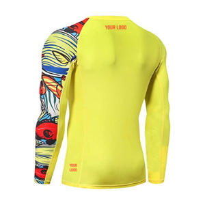 Rashguard ชุดรัชการ์ดสำหรับผู้ชาย,ชุดรัชการ์ดป้องกัน Uv แบบกำหนดเองดีไซน์ใหม่ - Product Image 4