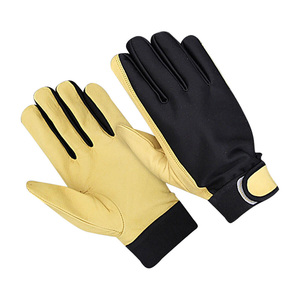 Gants tactiques avec logo personnalisé Nouveau style Construction Paume en cuir synthétique Protection des mains Gants de sécurité pour mécanicien Gants de travail - Product Image 2