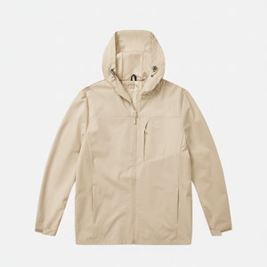 Veste coupe-vent à capuche respirante à séchage rapide pour une utilisation quotidienne en extérieur Fabricant sur mesure OEM - Product Image 3