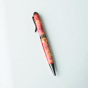 Stylo à bille élégant fait main en bois de ronce Largeur d'écriture de 0.7mm pour cadeaux d'affaires et usage quotidien - Product Image 3