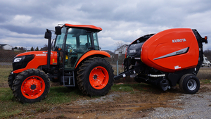 Precio de fábrica Mini Kubota Round Straw Baler Motor de alta productividad Caja de cambios Garantía de 5 años Uso agrícola - Product Image 4