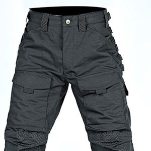 Pantalons de sport décontractés pour hommes tendance et à la mode, coupe slim, style hip-hop, grandes poches, cargo lavés - Product Image 2