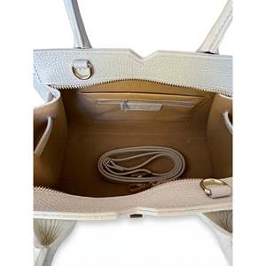 Borsa Strutturata in Vera Pelle Dollaro - Made in Italy - Art. DOT3" - Product Image 6