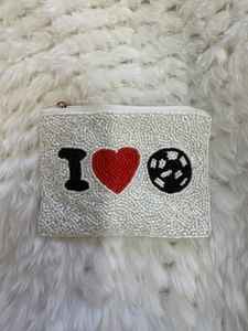 กระเป๋าใส่เหรียญลูกปัดโบฮีเมียนเป็นมิตรกับสิ่งแวดล้อมพร้อมโซ่ปักกระดุม - Product Image 4