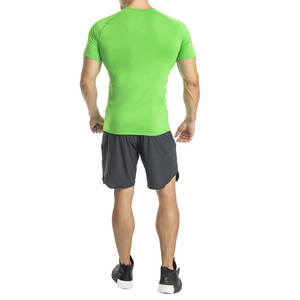 Premium 100% algodón cuello redondo Camiseta Regular Fit transpirable ecológico de secado rápido para hombres Casual Streetwear | OEM ODM - Product Image 3