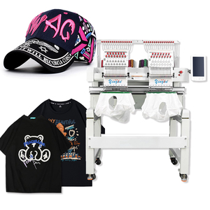 Yinghe Popular 2 cabezas 15 agujas bordado monograma software computarizado con funciones de camiseta plana - Product Image 6