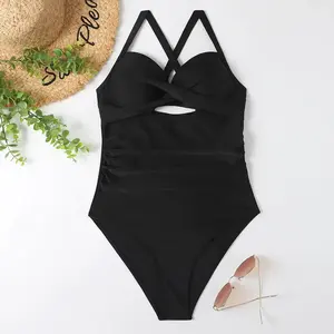 Bikini Sexy para mujer, traje de baño de realce, traje de baño, ropa de playa, conjunto de Bikinis sólidos, traje de baño brasileño - Product Image 5
