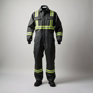 Overol de seguridad de alta visibilidad para servicios de emergencia y trabajadores Overol de seguridad para protección contra el clima y visibilidad - Product Image 4