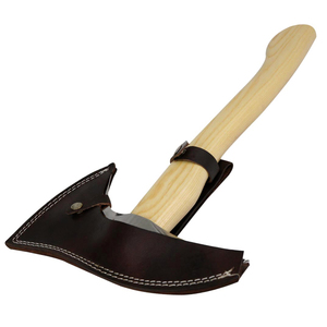 Wholesale Customized High Quality OEM ODM Service Wood Viking Style Handle New Design <b>Axe</b> Stainless Steel Camping <b>Axe</b> Outdoor - Product Image 2