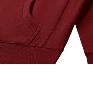 Sudadera con Capucha Unisex de Alta Calidad, 350 g/m², Roja, Gruesa, Básica, Mezcla de Algodón, 100% Algodón, Logotipo Personalizado Bordado, Sudadera con Capucha para Hombre con Estampado - Product Image 6