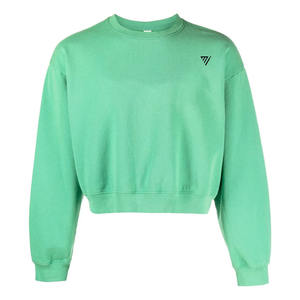 สเวตเชิ้ตคอกลมลำลองผ้าสัมผัสนุ่มเสื้อกันหนาวขนแกะหนาอบอุ่นกลางแจ้งฤดูหนาวดีไซน์ใหม่ล่าสุด - Product Image 1