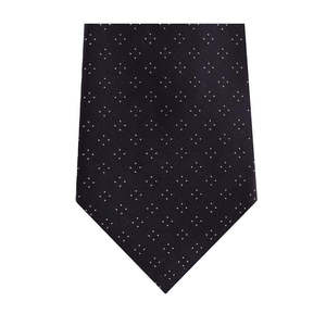 Cravatta Nera Slim Open Square Geo da Uomo Kenneth Cole Reaction, Taglia Regolare, Realizzata in Poliestere - Product Image 3