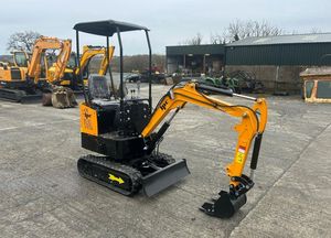 Livraison gratuite JPC H12 EPA CE approuvé 1.2 tonnes 13.5HP mini pelle Eaton noyau de cylindre hydraulique moteur pompe boîte de vitesses PLC - Product Image 3