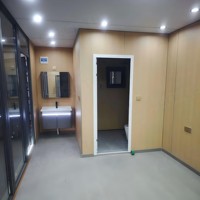 Maison préfabriquée en conteneur modulaire Apple Cabin avec balcon Personnalisation acceptable pour magasin, bureau ou usage résidentiel