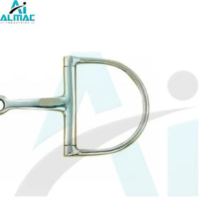 ALMAC Horse Bit D en forma de Junta Única construida para un contacto constante con LA RIENDA Y una presión suave en la boca adecuada para montar a caballo - Product Image 4