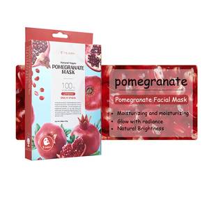 Nhãn hiệu riêng 25ml lựu thảo dược Mặt nạ dưỡng ẩm làm săn chắc nhẹ nhàng 5 Gói giải pháp chăm sóc da hoàn chỉnh cho làn da nhạy cảm - Product Image 1