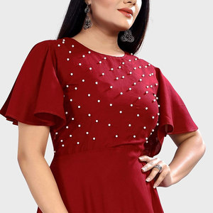 Precio de fábrica Vestido de fiesta de las mujeres para la venta Precio barato Vestido de mujer Precio bajo Vestidos de fiesta de buena calidad - Product Image 5