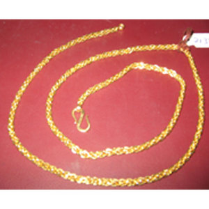 18K <b>Gold</b> Chain with <b>Cross</b> Pendant Trendy and Classic Religious Style for Wedding Engagement and Gift Featuring Pearl Diamond - Product Image 1