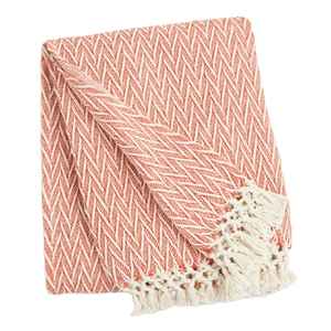 Jeté tissé en coton 100%, couverture de lit décorative, housse de canapé, jeté tissé en coton 125x150 cm - Product Image 3