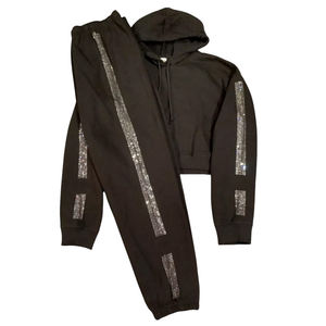 Pull Style 2025 OEM Service Produit Durable Avec Prix Raisonnable Casual Wear Strass Survêtements - Product Image 1